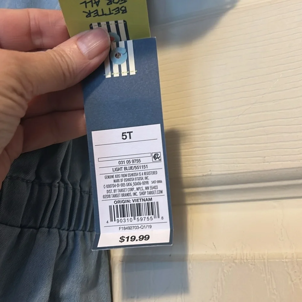 Genuine Kids From Oshkosh Jumpsuit Size 5T Blue